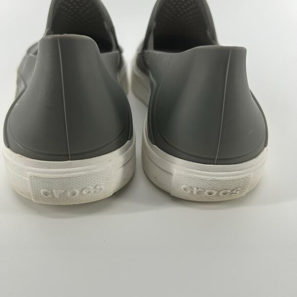 Crocs Men's Gray Citilane Roka Slip-on (smoke/white) Slip On Sz 8 Shoe - Picture 5 of 8